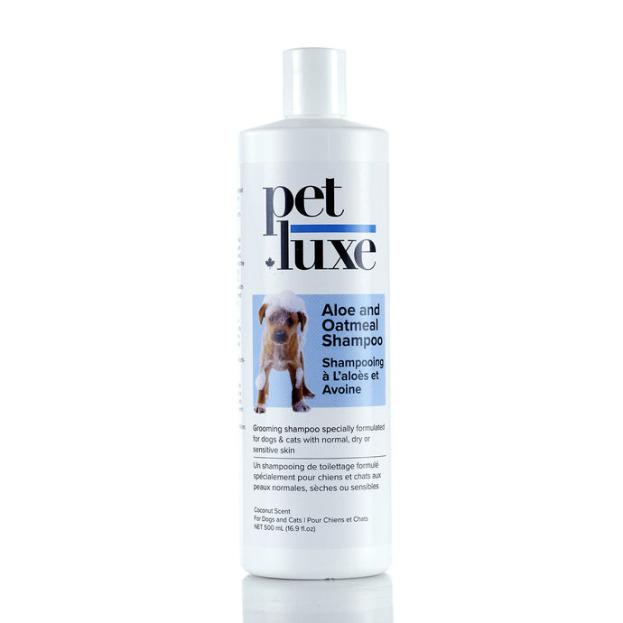 Aloe & Oatmeal Shampoo Coconut Scented (500ml) for Dogs & Cats